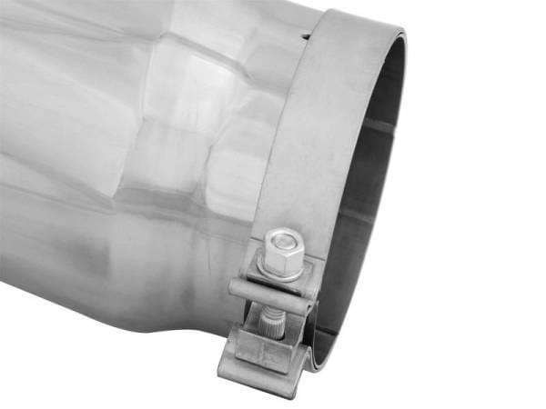 aFe Diesel Exhaust Tip Bolt On Polished 5in Inlet x 6in Outlet x 12in Long - 49T50601-P12 thumbnail 5
