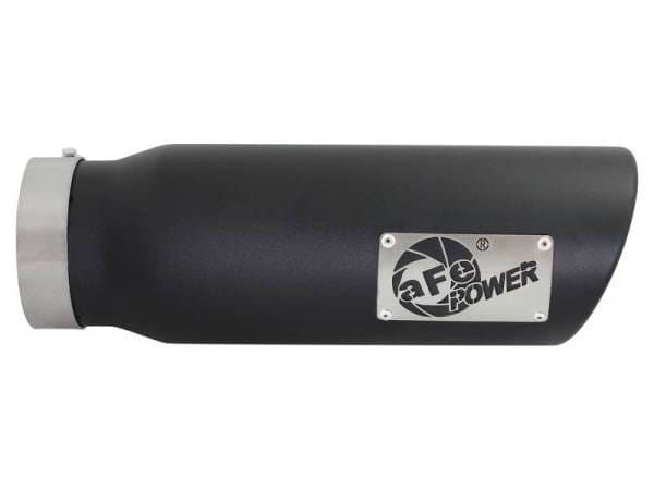 aFe Diesel Exhaust Tip Bolt On Black 4in Inlex x 5in Outlet x 15in - 49T40501-B15 thumbnail 3