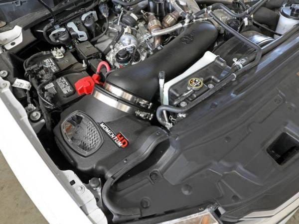 aFe Momentum HD Cold Air Intake System w/Pro Dry S Filter 20 Ford F250/350 Power Stroke V8-6.7L (td) - 50-70007D thumbnail 2