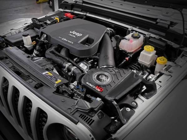 aFe 20-21 Jeep Wrangler (JL) V6-3.0L (td) Momentum HD Cold Air Intake System w/ Pro Dry S Media - 50-70062D thumbnail 2