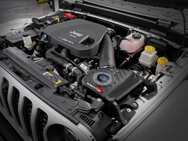 aFe 20-21 Jeep Wrangler (JL) V6-3.0L (td) Momentum HD Cold Air Intake System w/ Pro 10R Media - 50-70062T thumbnail 2