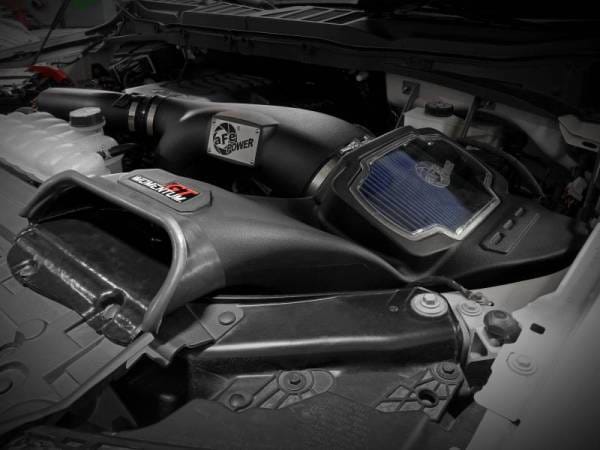 aFe Momentum GT Pro 5R Cold Air Intake System 2021+ Ford F-150 V6-3.5L (tt) - 50-70072R thumbnail 2