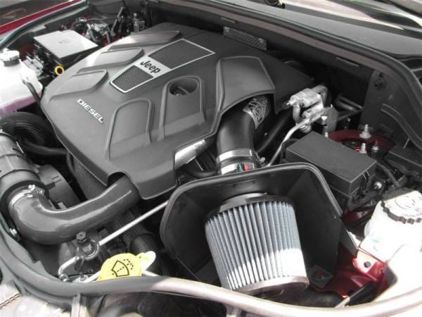 aFe MagnumFORCE Intake System Stage-2 Pro DRY S 2014 Jeep Cherokee V6 3.0L EcoDiesel - 51-12472 thumbnail 2