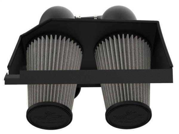 aFe MagnumFORCE 2XP Intake w/3.5in Black Steel Housing Pro DRY S Filter 2017 Ford F-150 V6-3.5L (tt) - 51-12972-B thumbnail 2