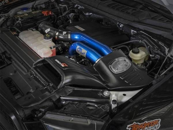 aFe POWER Momentum XP Pro Dry S Intake System 2017 Ford F-150 Raptor V6-3.5L (tt) EcoBoost - 51-73120-L thumbnail 2