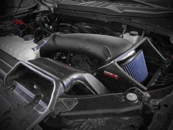 aFe Rapid Induction Cold Air Intake System w/Pro 5R Filter 2021+ Ford F-150 V8-5.0L - 52-10012R thumbnail 3