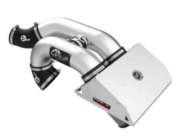 aFe Rapid Induction Cold Air Intake Brushed w/Pro DRY S Filter 21-22 Ford F-150 Raptor V6-3.5L (tt) - 52-10015DH