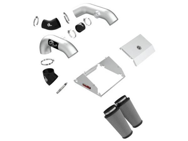 aFe Rapid Induction Cold Air Intake Brushed w/Pro DRY S Filter 21-22 Ford F-150 Raptor V6-3.5L (tt) - 52-10015DH thumbnail 4