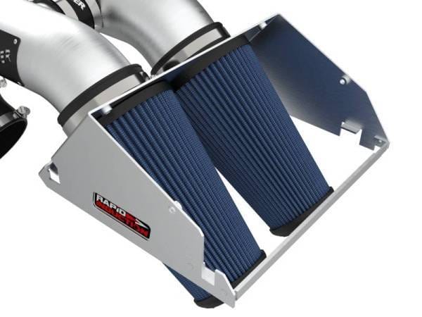 aFe Rapid Induction Pro 5R Cold Air Intake System Brushed 21-22 Ford F-150 Raptor V6-3.5L (tt) - 52-10015RH thumbnail 2