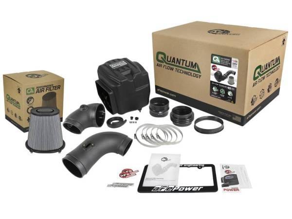 aFe Quantum Pro DRY S Cold Air Intake System 08-10 GM/Chevy Duramax V8-6.6L LMM - Dry - 53-10005D thumbnail 6