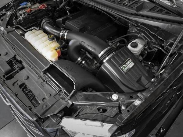 aFe Quantum Pro DRY S Cold Air Intake System 15-18 Ford F150 EcoBoost V6-3.5L/2.7L - Dry - 53-10008D thumbnail 2