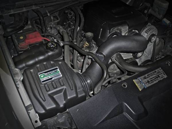 aFe Quantum Cold Air Intake System w/ Pro Dry S Media 09-13 GM Silverado / Sierra V8-4.8/5.3/6.2L - 53-10029D thumbnail 2