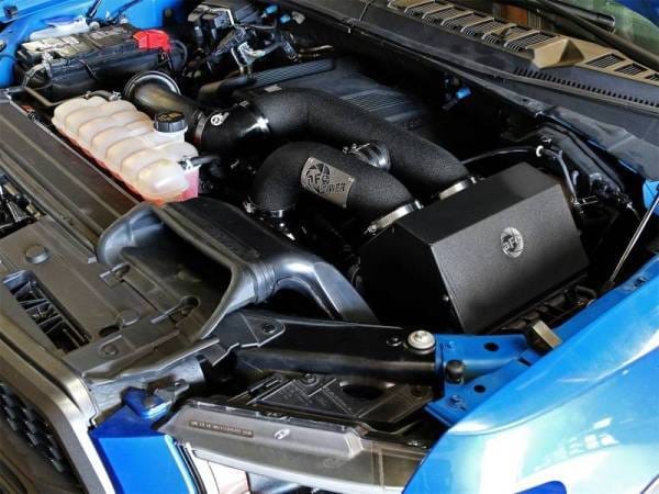 aFe Magnum FORCE Stage-2 Pro 5R Cold Air Intake System 2017 Ford F-150 Raptor V6-3.5L (tt) - Black - 54-12882-B thumbnail 2