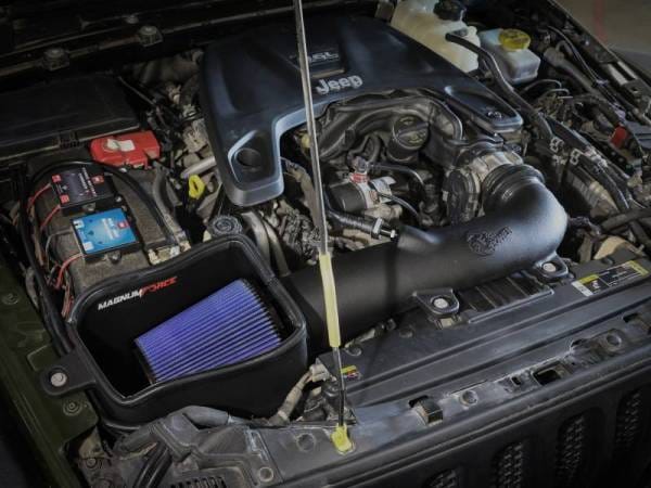 aFe Magnum FORCE Stage-2 Pro 5R Cold Air Intake System Jeep Wrangler (JL) 18-23 V6-3.6L - 54-13078R thumbnail 7
