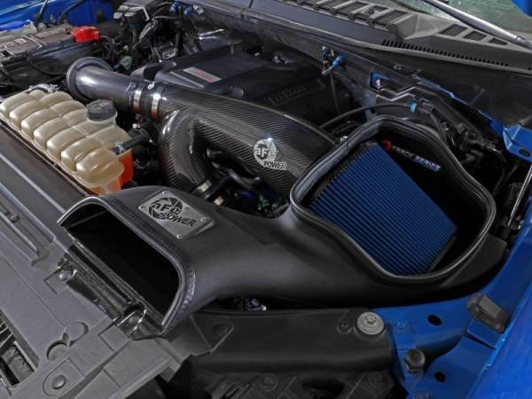 aFe 17-20 Ford F-150/Raptor Track Series Carbon Fiber Cold Air Intake System With Pro 5R Filters - 57-10010R thumbnail 3