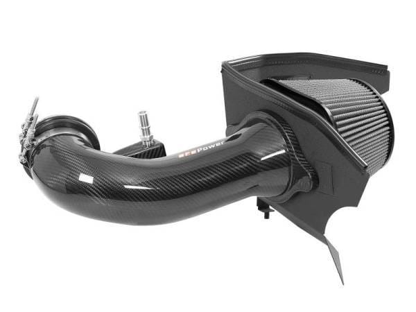 aFe 19-21 GM Trucks 5.3L/6.2L Track Series Carbon Fiber Cold Air Intake System W/ Pro Dry S Filters - 57-10015D thumbnail 10