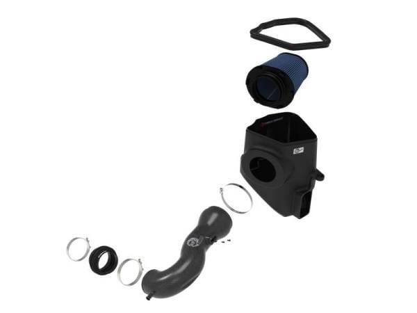 aFe 19-20 GM Trucks 5.3L/6.2L Track Series Carbon Fiber Cold Air Intake System With Pro 5R Filters - 57-10015R thumbnail 5