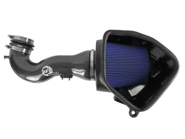 aFe 19-20 GM Trucks 5.3L/6.2L Track Series Carbon Fiber Cold Air Intake System With Pro 5R Filters - 57-10015R thumbnail 9