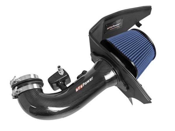 aFe 19-20 GM Trucks 5.3L/6.2L Track Series Carbon Fiber Cold Air Intake System With Pro 5R Filters - 57-10015R thumbnail 11