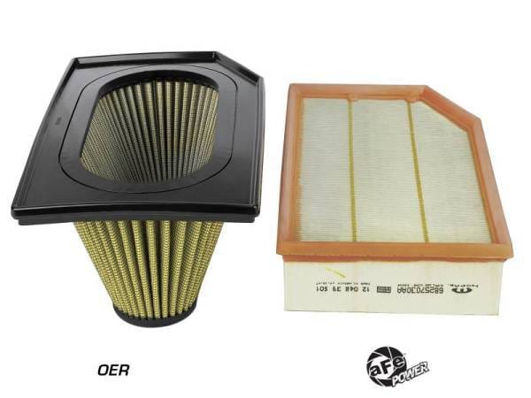 aFe Magnum FLOW Pro Guard7 Inverted Replacement Air Filter 18-19 Jeep Wrangler (JL) I4-2.0L(t) - 73-80280 thumbnail 3