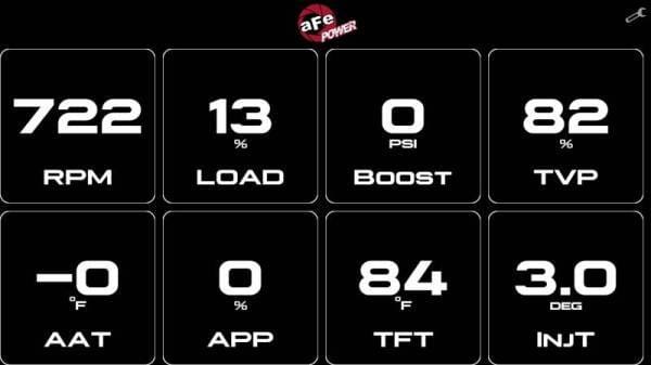 aFe AGD Advanced Gauge Display Digital 5.5in Monitor 08-18 Dodge/RAM/Ford/GM Diesel Trucks - 77-91001 thumbnail 2