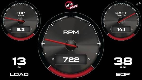aFe AGD Advanced Gauge Display Digital 5.5in Monitor 08-18 Dodge/RAM/Ford/GM Diesel Trucks - 77-91001 thumbnail 7