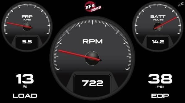 aFe AGD Advanced Gauge Display Digital 5.5in Monitor 08-18 Dodge/RAM/Ford/GM Diesel Trucks - 77-91001 thumbnail 8