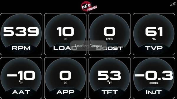 aFe AGD Advanced Gauge Display Digital 5.5in Monitor 08-18 Dodge/RAM/Ford/GM Diesel Trucks - 77-91001 thumbnail 10