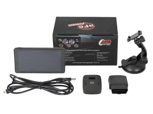 aFe Scorcher Blue Power Module w/Monitor 17-20 GM Diesel Trucks V8-6.6L (td) 5LP - 77-84010-AGD thumbnail 7