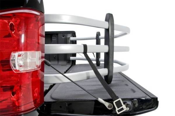 AMP Research 2007-2017 Chevrolet Silverado Standard Bed Bedxtender - Silver - 74805-00A thumbnail 6