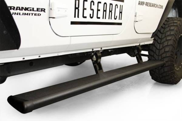 AMP Research 18-24 Jeep Wrangler JL 4DR (Excl. 4XE/Rubicon 392) PowerStep - Black - 75132-01A thumbnail 4