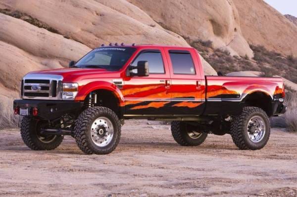 AMP Research 2008-2016 Ford F250/350/450 All Cabs PowerStep - Black - 75134-01A thumbnail 3