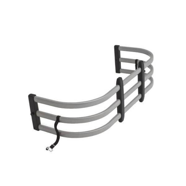 AMP Research 2007-2017 Chevrolet Silverado Standard Bed Bedxtender - Silver - 74815-00A thumbnail 2