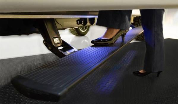AMP Research 2020-2022 Ford F250/350/450 PowerStep Running Boards Plug N Play - Black - 76236-01A thumbnail 4