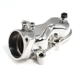 PPE Power Thermostat Housing Cover - GM 6.6L Duramax 2001-2004 LB7 - Polished - 119000533