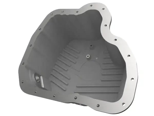 aFe 11-16 GM Diesel Trucks V8-6.6L LML Engine Oil Pan Black POWER Pro Series w/ Machined Fins - 46-71080B thumbnail 2