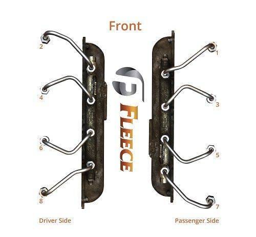 Fleece Performance LB7 Duramax Injection Lines Complete Set 8 - FPE-34611 thumbnail 2