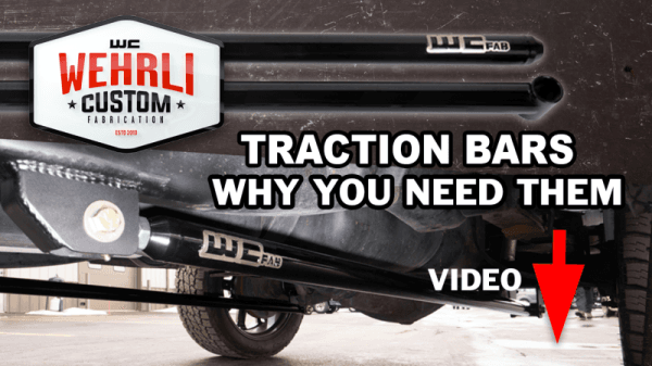 Wehrli Custom Fabrication 2001-2010 Duramax 60" Traction Bar Kit (RCLB/CCSB/ECSB) - WCF100850 thumbnail 4