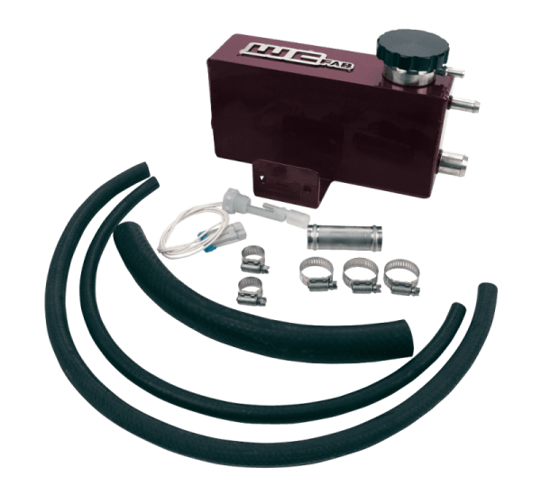 Wehrli Custom Fabrication 2001-2007 LB7/LLY/LBZ Duramax Twin Turbo Coolant Tank Kit - WCF100642