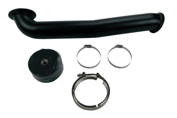 Wehrli Custom Fabrication LB7/LLY/LBZ/LMM Duramax S400 3" Down Pipe  - WCF100878, WCF100811
