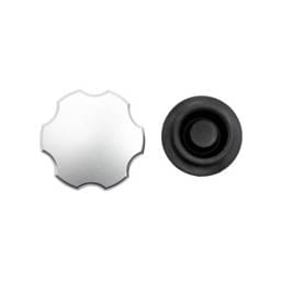 Wehrli Custom Fabrication 1999-2024 GM 1500/2500/3500 Billet Aluminum Brake Master Cylinder Cap, Clear Anodized - WCF100215