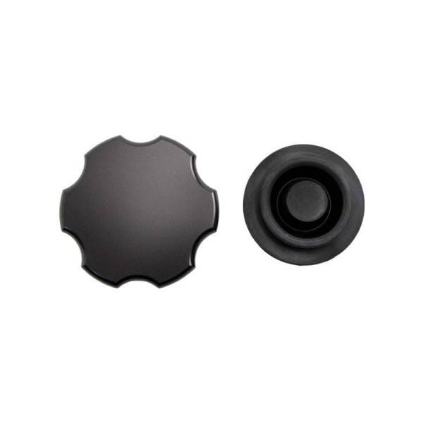 Wehrli Custom Fabrication 1999-2024 GM 1500/2500/3500 Billet Aluminum Brake Master Cylinder Cap, Black Anodized - WCF100216