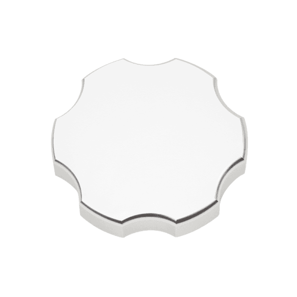 Wehrli Custom Fabrication Billet Aluminum Coolant Tank Cap, Clear Anodized - WCF100472