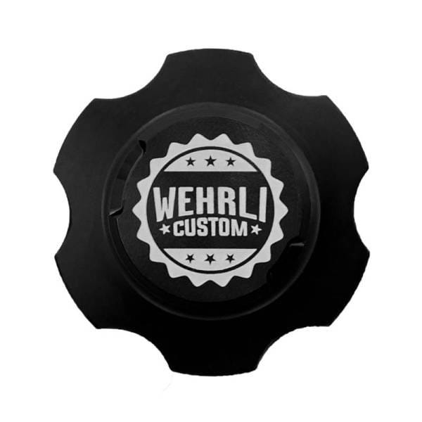 Wehrli Custom Fabrication 2001-2024 GM Billet Aluminum Oil Fill Cap, Black Anodized - WCF100443 thumbnail 3