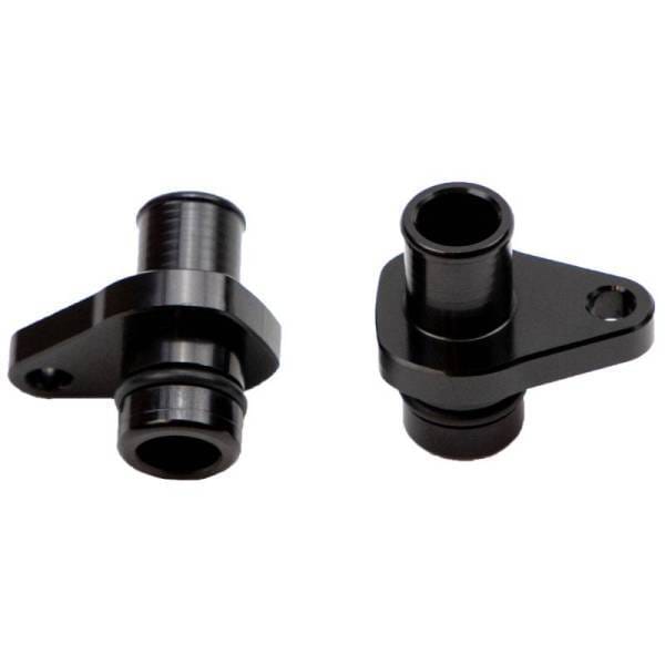 Wehrli Custom Fabrication 2004.5-2010 LLY/LBZ/LMM Duramax Billet Crankcase Vent (PCV) Fitting Kit, Black Anodized - WCF100189 thumbnail 2