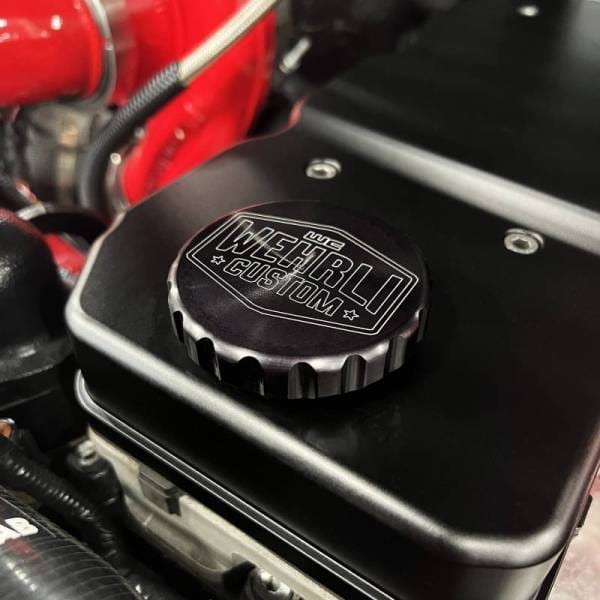 Wehrli Custom Fabrication 2006-2023 5.9L and 6.7L Cummins WCFab X D&J Precision Billet Valve Cover - WCF100366 thumbnail 6