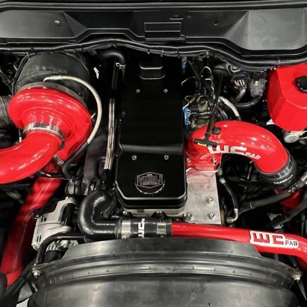 Wehrli Custom Fabrication 2006-2023 5.9L and 6.7L Cummins WCFab X D&J Precision Billet Valve Cover - WCF100366 thumbnail 7