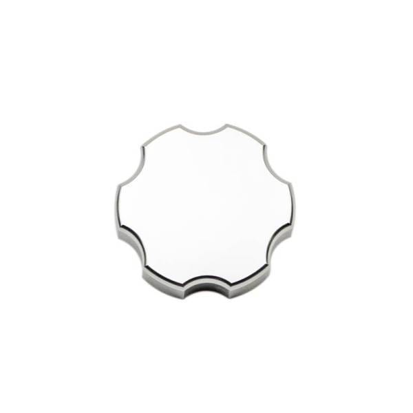 Wehrli Custom Fabrication 1998.5-2023 5.9L and 6.7L Cummins Billet Aluminum Brake Master Cylinder Cap, Clear Anodized - WCF100257