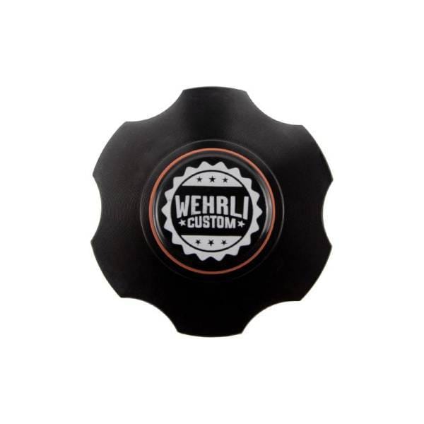 Wehrli Custom Fabrication 1998.5-2023 Cummins Billet Aluminum Oil Fill Cap, Black Anodized - WCF100395 thumbnail 2