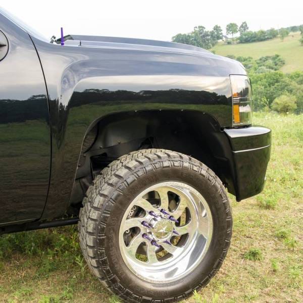 Wehrli Custom Fabrication 2011-2014 Chevrolet 2500/3500HD Truck 3/4 in. Front Bumper Spacer Kit - WCF100404 thumbnail 2